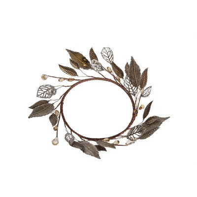 A&B Home Christmas Candle Ring - Set Of 12