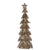 A&B Home Christmas Decor Mesh Ruffle Tree - Set Of 2