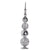 A&B Home Holiday 4' H Ball Topiary