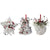 A&B Home Ball/Bell/Star Christmas Ornament - 3Pc/Box - Set of 2