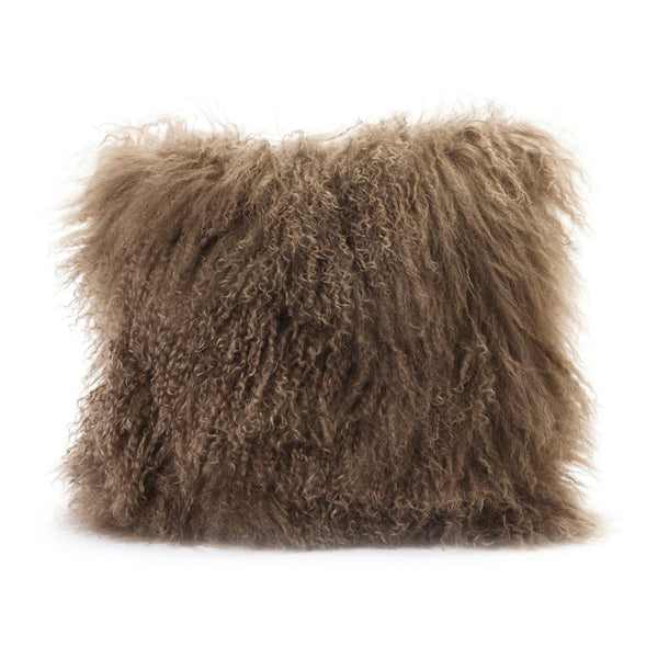 Moe's Home Collection Lamb Fur Pillow | Modishstore | Pillows-6