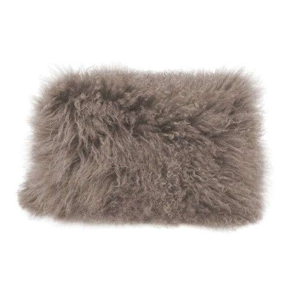 Moe's Home Collection Lamb Fur Pillow - Rectangle