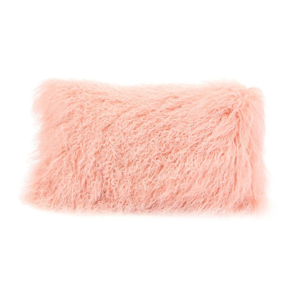 Moe's Home Collection Lamb Fur Pillow - Rectangle