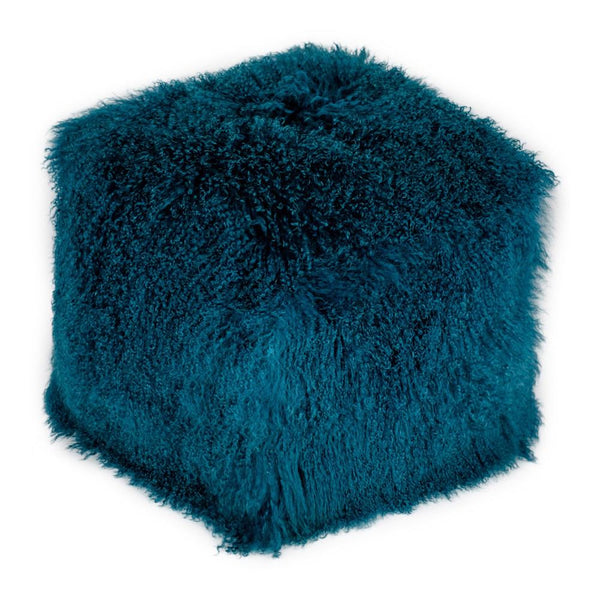 Moe's Home Collection Lamb Fur Pouf | Modishstore | Poufs-4