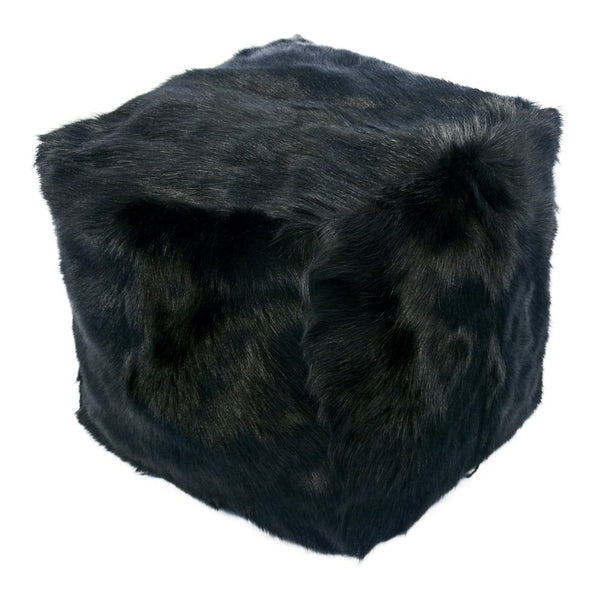 Moe's Home Collection Goat Fur Pouf - 16
