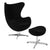 Flash Furniture Wool Fabric Egg Chair with Tilt-Lock Mechanism and Ottoman | Lounge Chairs | Modishstore-2