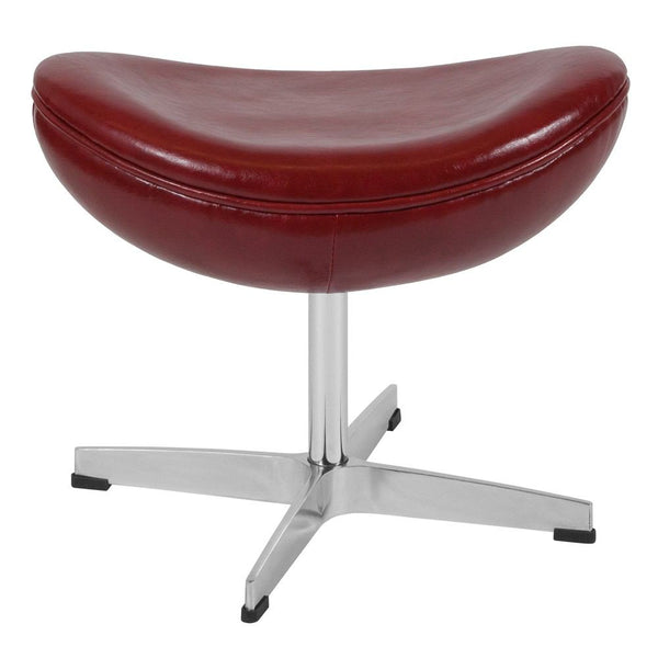 Flash Furniture Cordovan Leather Ottoman | Ottomans | Modishstore-3
