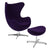 Flash Furniture Wool Fabric Egg Chair with Tilt-Lock Mechanism and Ottoman | Lounge Chairs | Modishstore-8