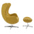 Flash Furniture Wool Fabric Egg Chair with Tilt-Lock Mechanism and Ottoman | Lounge Chairs | Modishstore-30