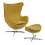 Flash Furniture Wool Fabric Egg Chair with Tilt-Lock Mechanism and Ottoman | Lounge Chairs | Modishstore-5