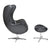 Flash Furniture Leather Egg Chair with Tilt-Lock Mechanism and Ottoman | Lounge Chairs | Modishstore-2