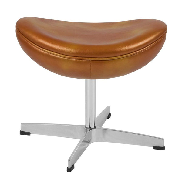 Flash Furniture Gold Leather Ottoman | Ottomans | Modishstore-3
