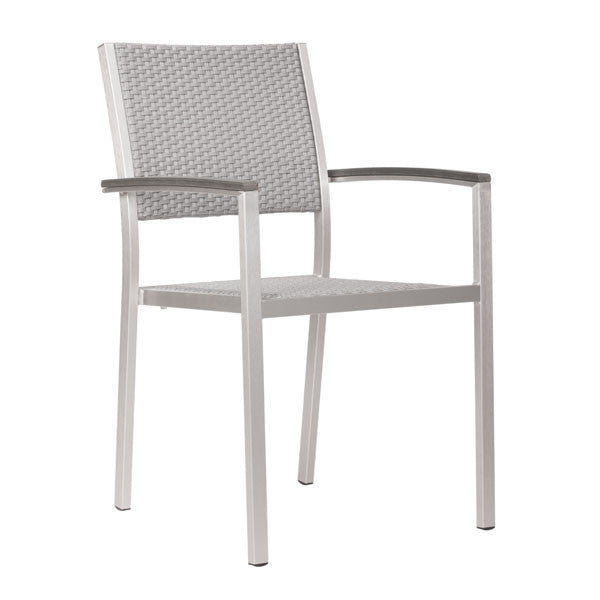 Zuo Metropolitan Dining Arm Chair - Set Of 2 | Outdoor Chairs | Modishstore-3
