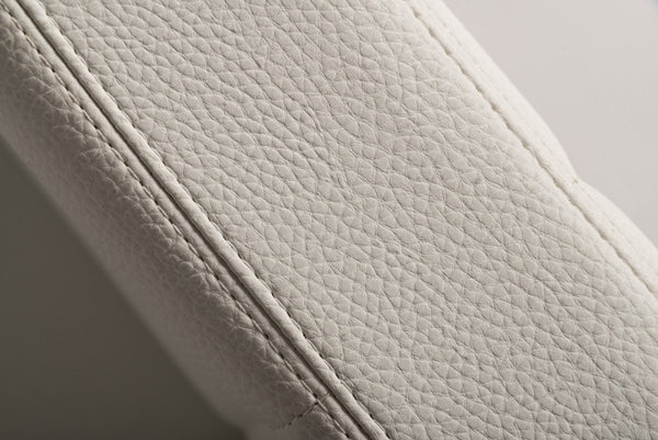 Vig Furniture Modrest Craig Modern White Bonded Leather Office Chair | Modishstore | Office Chairs-5