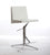 Vig Furniture Modrest Arrakis Modern White Leatherette Bar Stool | Modishstore | Bar Stools-2