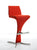 Vig Furniture Modrest Ascella Modern Orange Fabric Bar Stool | Modishstore | Bar Stools