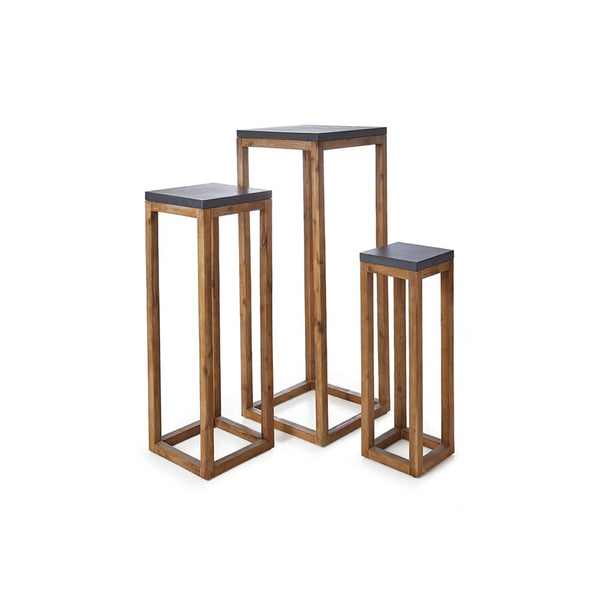 Telluride Display stands - Set of 3 By Napa Home & Garden