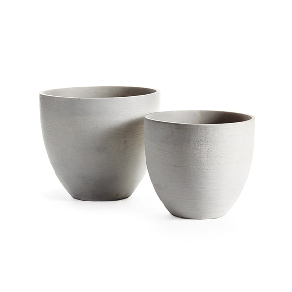 Fibrestone MalibuTapered Pots - Set of 2 by Napa Home & Garden