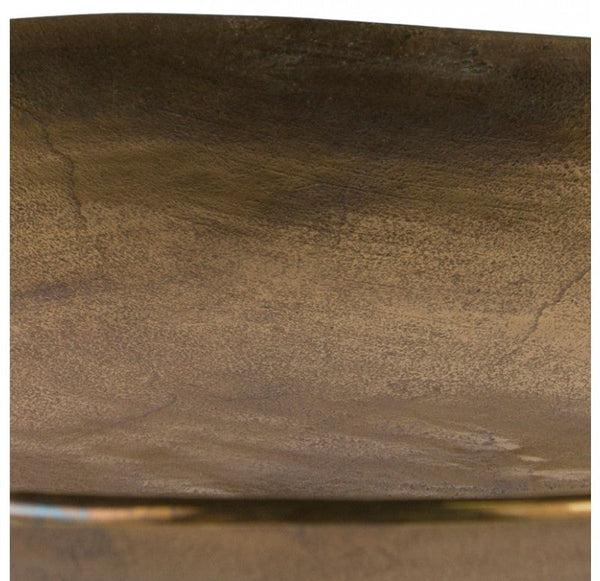 Gold Leaf Design Group Panning Bowl | Decorative Bowls | Modishstore-2