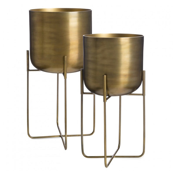 Gold Leaf Design Group Capsule Planter | Planters, Troughs & Cachepots | Modishstore-4
