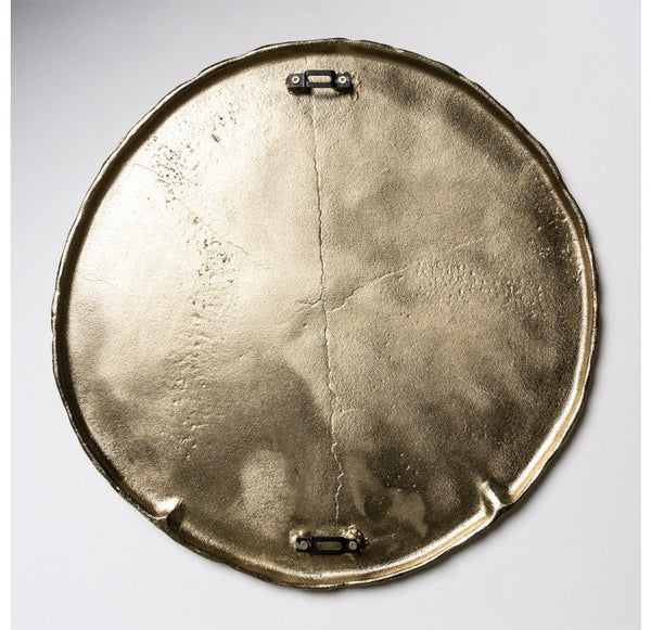 Tree Slice Wall Art, Gold, 18
