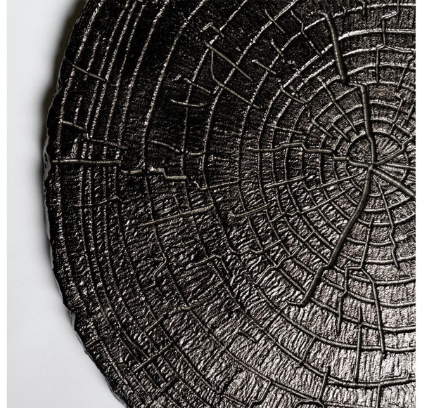 Tree Slice Wall Art Black by Gold Leaf Design Group | Wall Decor | Modishstore-2
