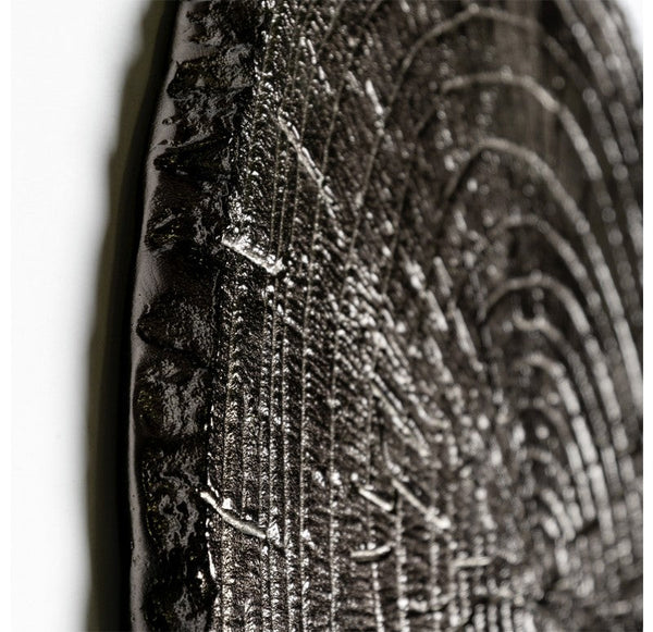 Tree Slice Wall Art Black by Gold Leaf Design Group | Wall Decor | Modishstore-3