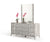 Vigfurniture Nova Domus Alexa Italian Modern Grey Mirror | Modishstore | Mirrors-2