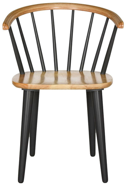 Safavieh Blanchard Curved Spindle Side Chair | Dining Chairs | Modishstore - 27