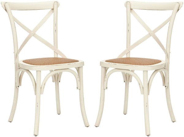 Safavieh Franklin X Back Farmhouse Chair - Set Of 2 | Dining Chairs | Modishstore - 8