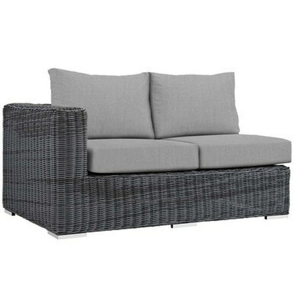 Modway Summon 11 Piece Outdoor Patio Sectional Set | Outdoor Sofas, Loveseats & Sectionals | Modishstore-32
