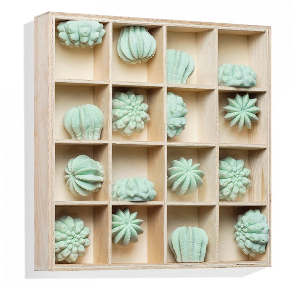 Shadow Box with Cactus Wall Play by Gold Leaf Design Group | Wall Decor | Modishstore-4