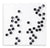 Wall Play White Substrate, 'Beehive, Black' by Gold Leaf Design Group | Wall Decor | Modishstore