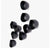Outdoor, Wall Play Substrate, 'Seed, Black' by Gold Leaf Design Group | Wall Decor | Modishstore-2