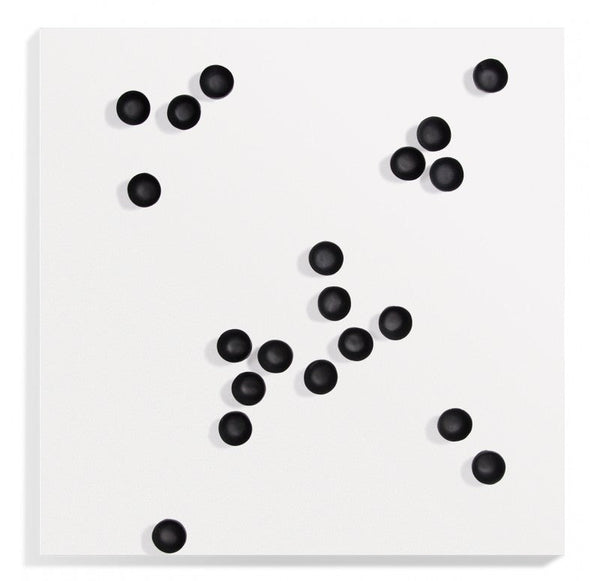 Outdoor, Wall Play Substrate, 'Seed, Black' by Gold Leaf Design Group | Wall Decor | Modishstore