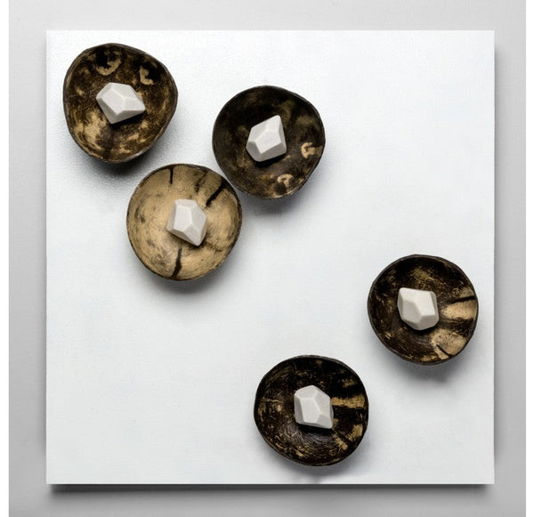 Wall Art with Coconut & Crystals by Gold Leaf Design Group | Wall Decor | Modishstore