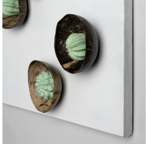 Wall Art with Coconut & Cactus by Gold Leaf Design Group | Wall Decor | Modishstore-2