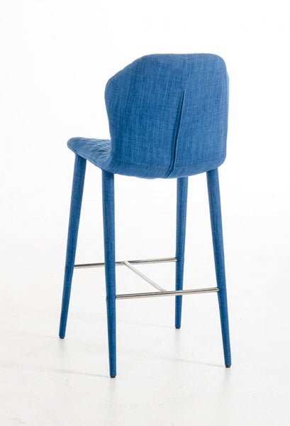 Vig Furniture Modrest Astoria Modern Blue Fabric Bar Stool | Modishstore | Bar Stools-3
