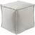 Surya Audrey Cube Pouf - Solid - AUPF-001 | Poufs | Modishstore