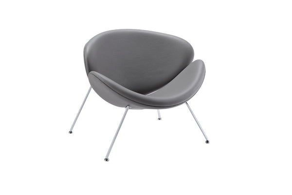 Vig Furniture Modrest Anais Contemporary Green Leatherette Accent Chair | Modishstore | Accent Chairs-4
