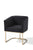 Vig Furniture Modrest Yukon Modern Velvet & Gold Dining Chair