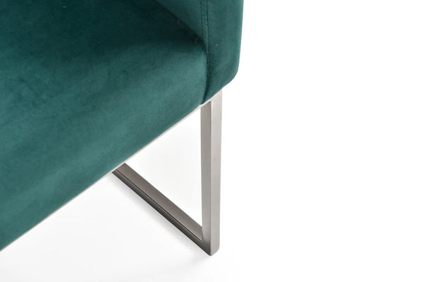 Vig Furniture Modrest Yukon Modern Velvet & Gold Dining Chair
