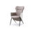 Vig Furniture Modrest Coreen Modern White & Brown Bonded Leather Accent Chair | Modishstore | Accent Chairs