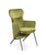 Vig Furniture Modrest Coreen Modern Green Velvet Accent Chair | Modishstore | Accent Chairs