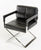 Vig Furniture Modrest Kubrick Black Bonded Leather Accent Chair | Modishstore | Accent Chairs