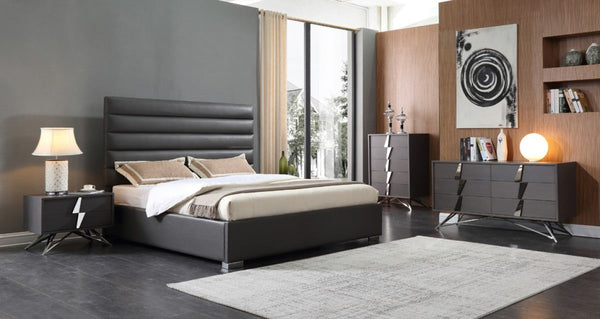 Vig Furniture Modrest Nicola Modern Grey Oak Dresser | Modishstore | Dressers-2