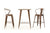 Vig Furniture Modrest Benz Modern Copper & Wood Bar Table | Modishstore | Bar Table-2