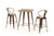 Vig Furniture Modrest Benz Modern Copper & Wood Bar Table | Modishstore | Bar Table
