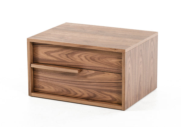 Vig Furniture Modrest Beth Modern Walnut Nightstand | Modishstore | Nightstands