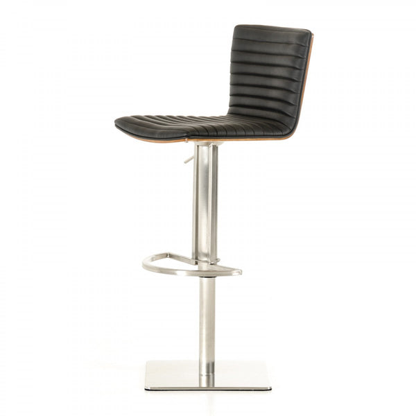 Vig Furniture Modrest Dawn Modern Black Bar Stool | Modishstore | Bar Stools-2